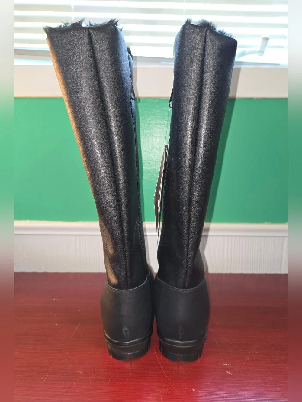 Toe Warmers NWT black Glacier Waterproof Sherpa Side Zip High Winter Boots 6W